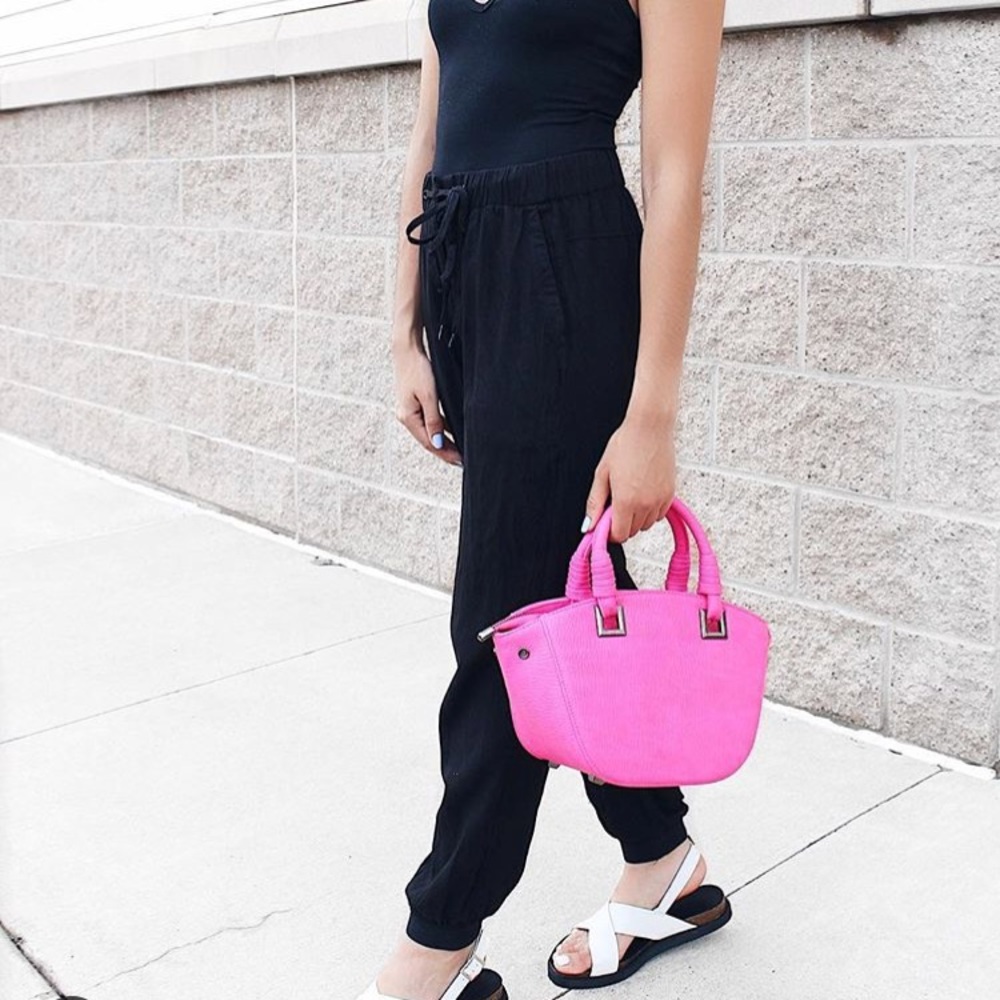 Hot Pink Oliver Bilou Bag